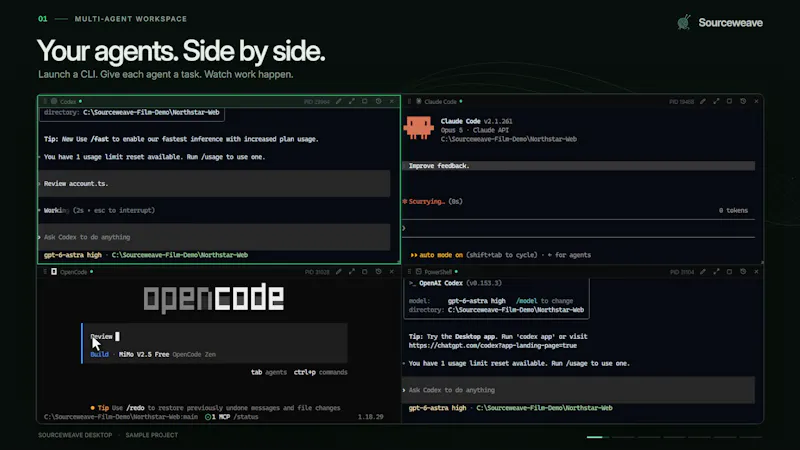 Sourceweave screenshot 2