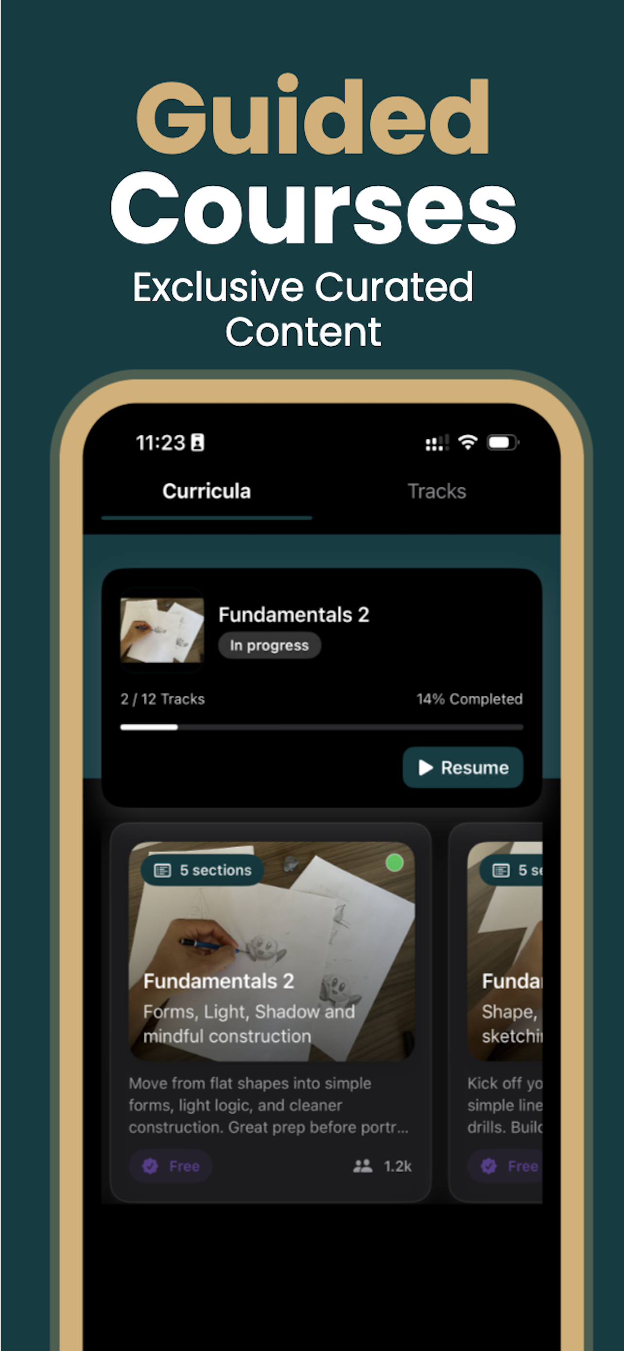 Grifoli - Drawing Coach - Screenshot 4 showing product features and functionality