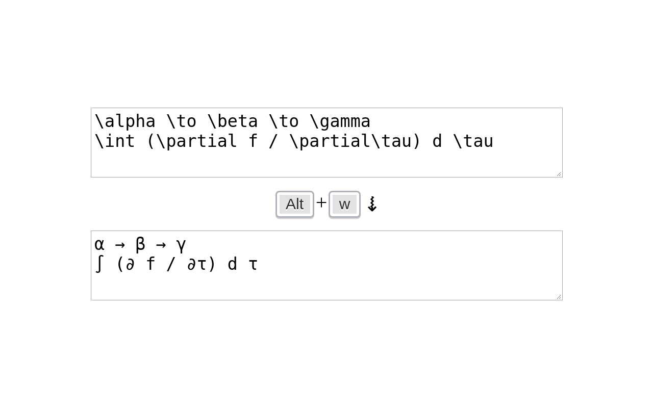 Tex ke Unicode media 3