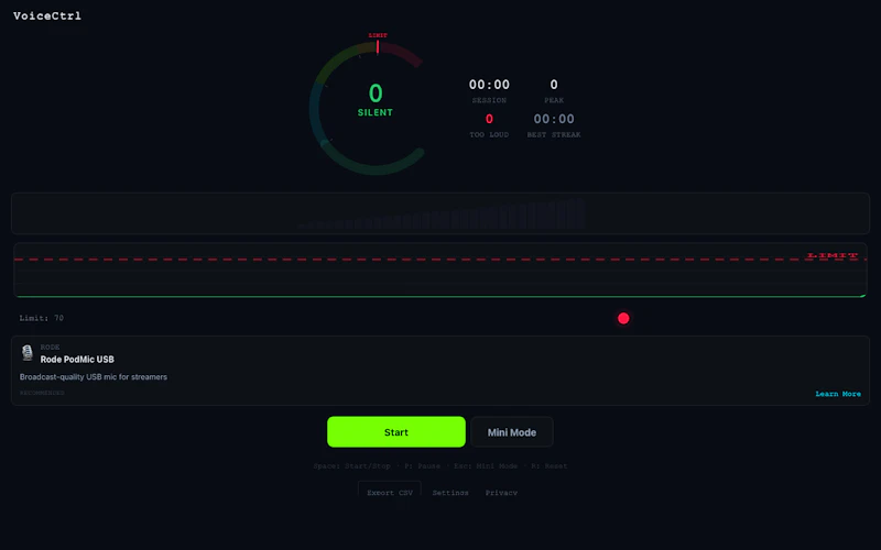 VoiceCtrl screenshot 2