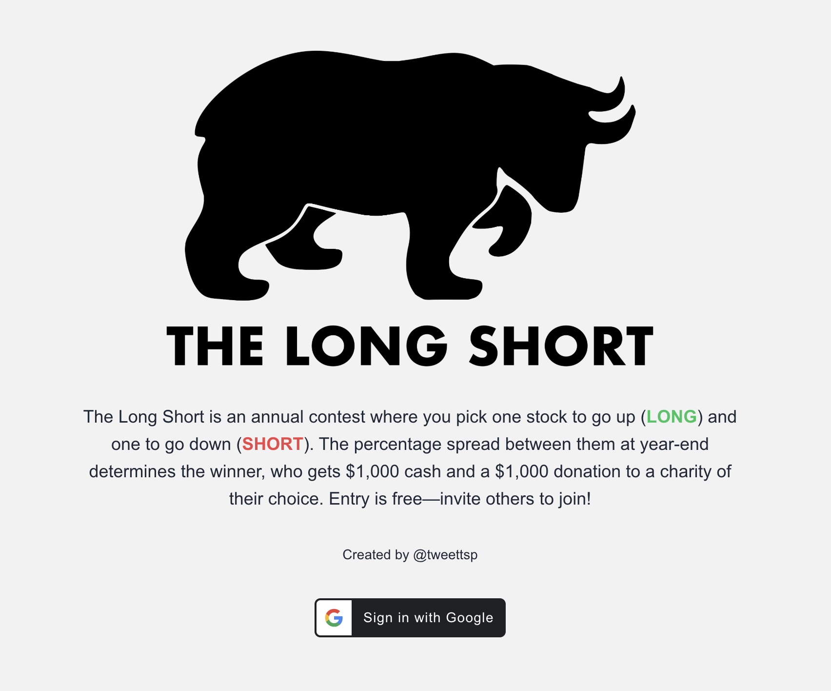 Annual Long Short Contest - free stock picking contest media 1