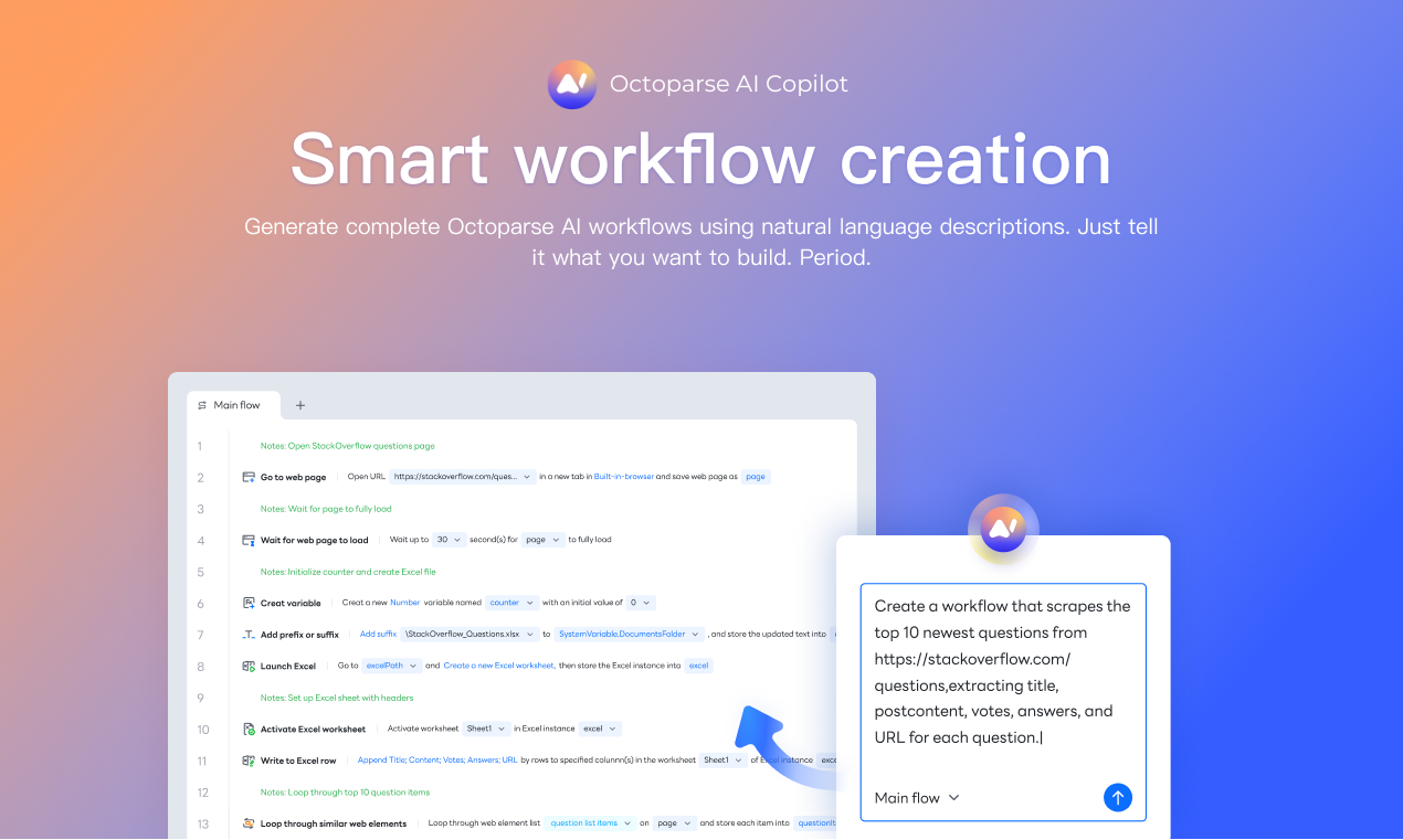 Octoparse AI gallery image