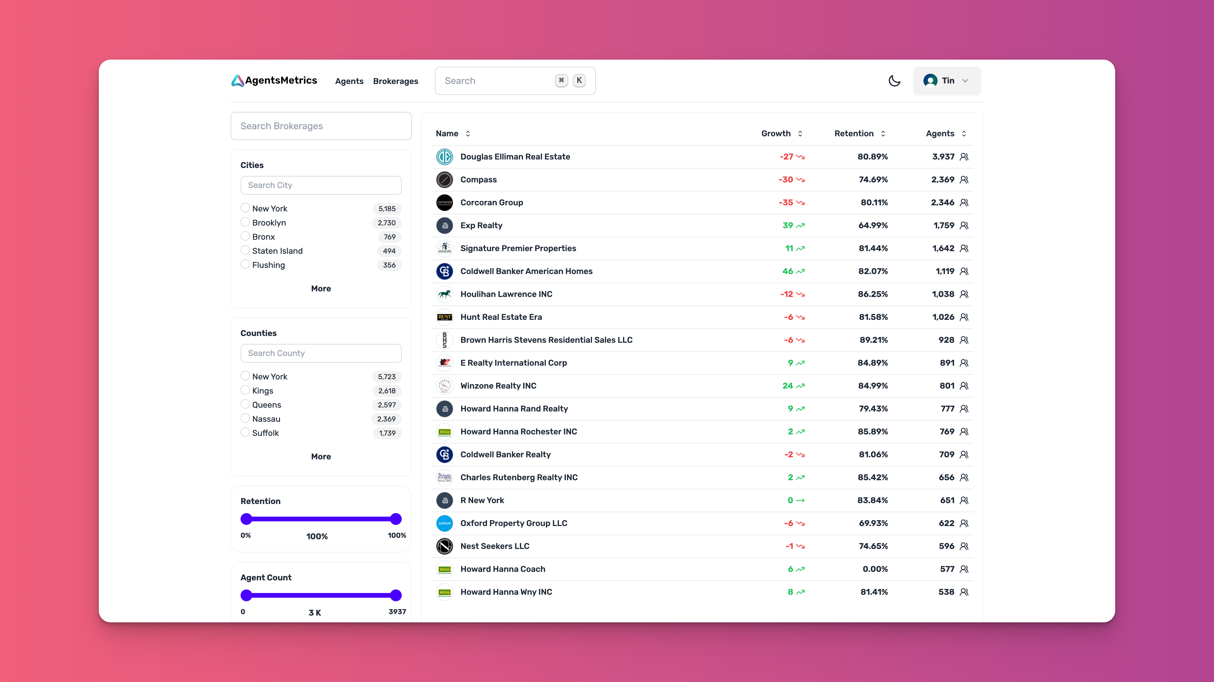 에이전트 매트릭 - Agentmetrics.com Insights를 사용하여 Realty 채용을 최적화하십시오 미디어 3