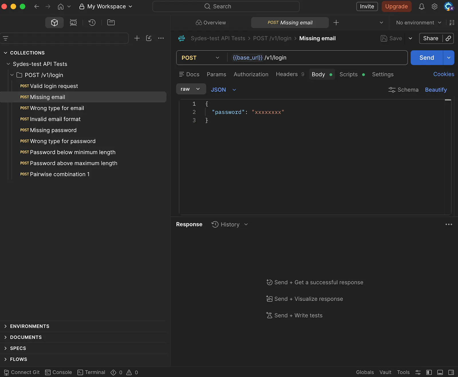 Sydes test screenshot 4