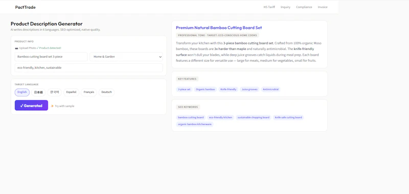 PactTrade screenshot 3