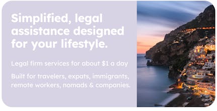 Tranquilidad con apoyo legal: servicio de suscripción que ofrece hasta 20 horas al mes para diversas cuestiones legales.