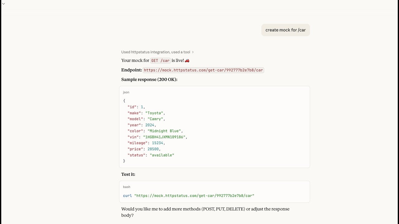 HTTPStatus MCP Server gallery image