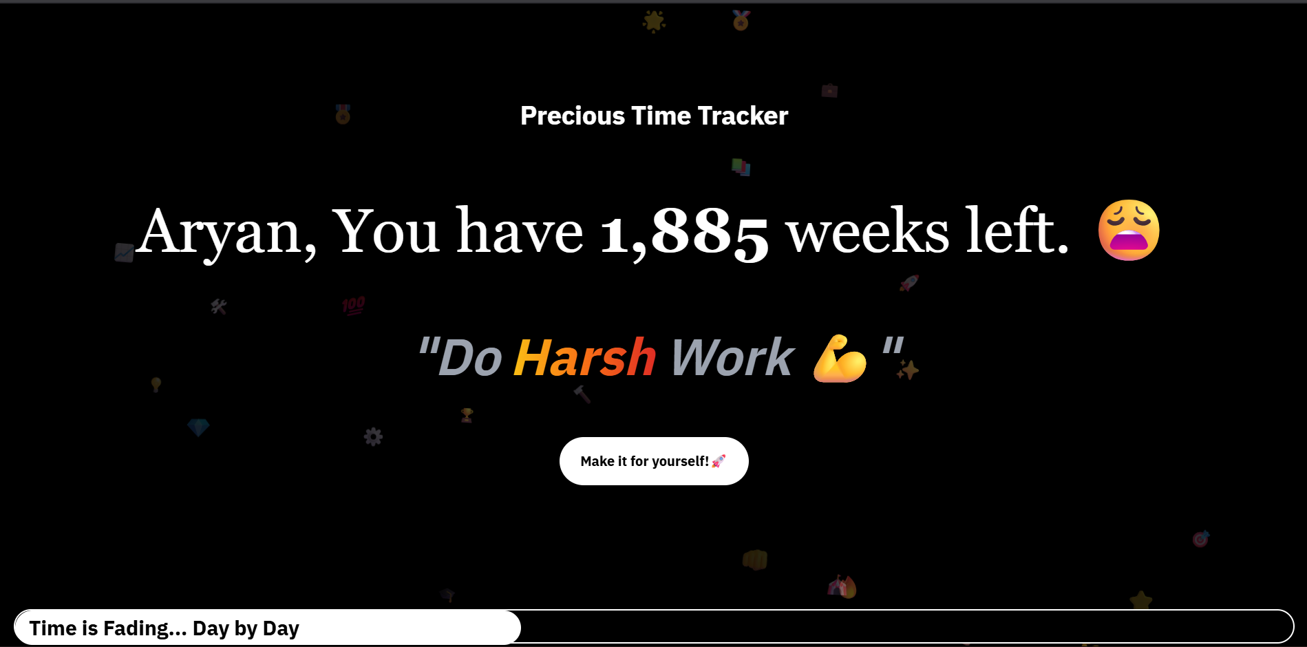 LockedIn - Main screenshot showing features and interface