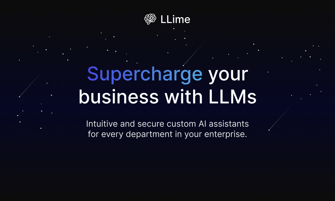 startuptile LLime-Supercharge your business with LLMs