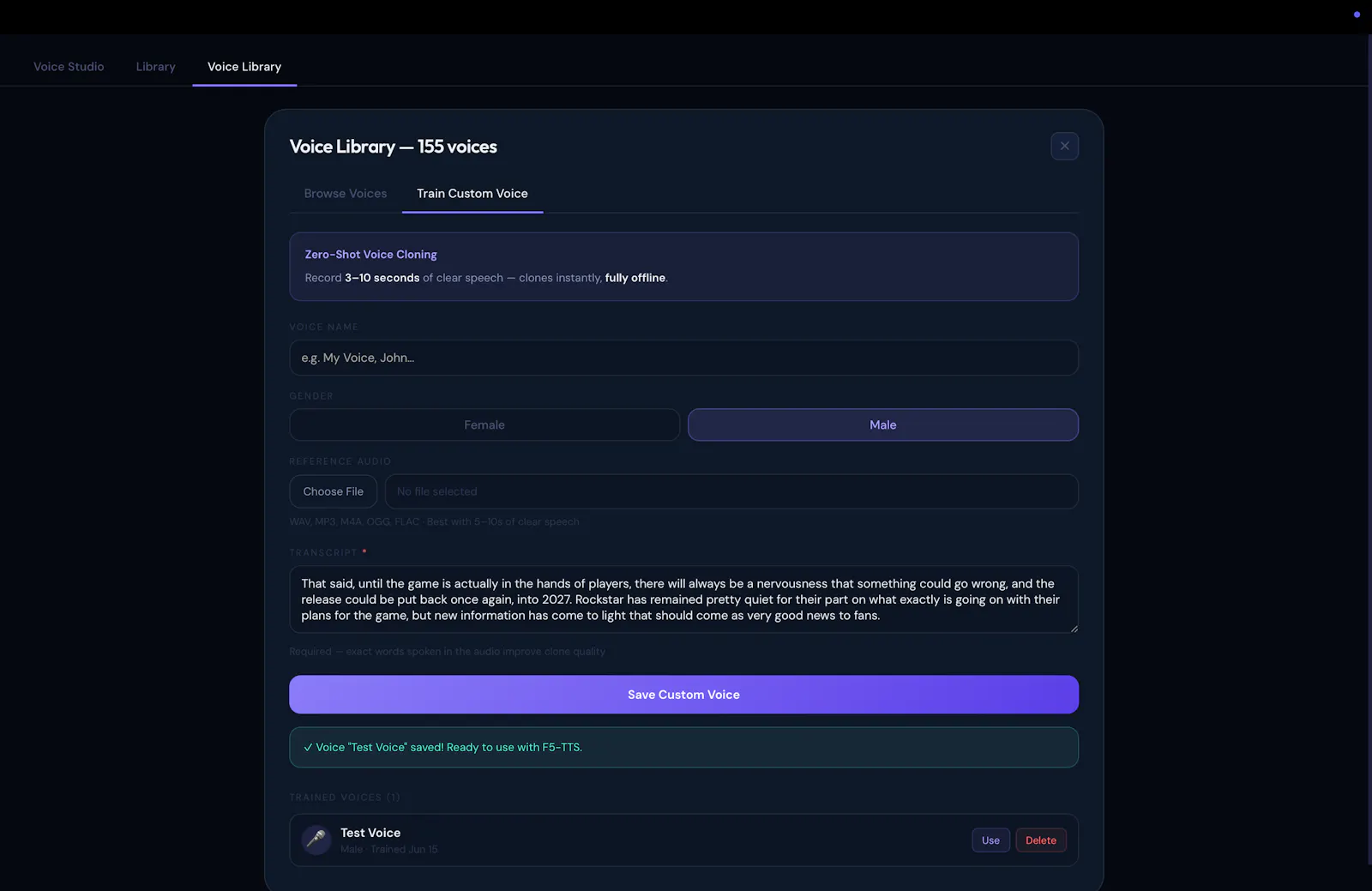 Curzon Voice AI screenshot 4