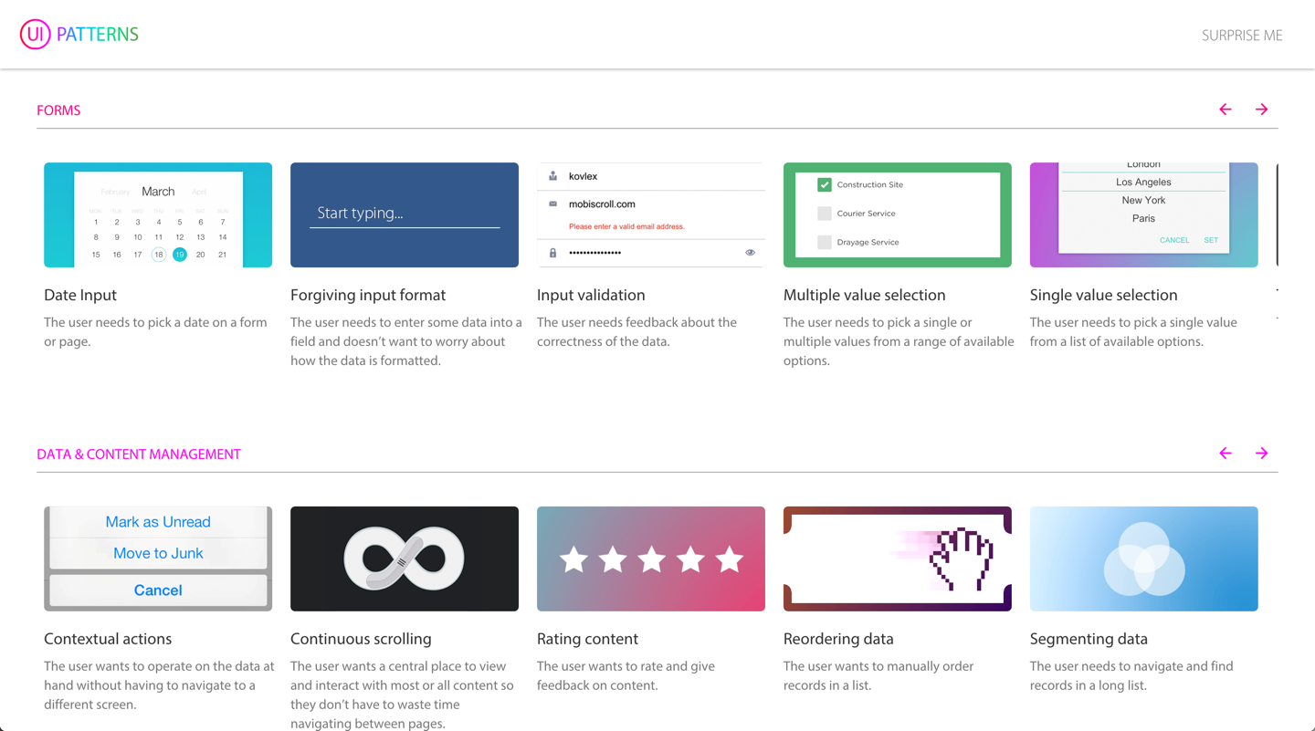 UI Patterns Image