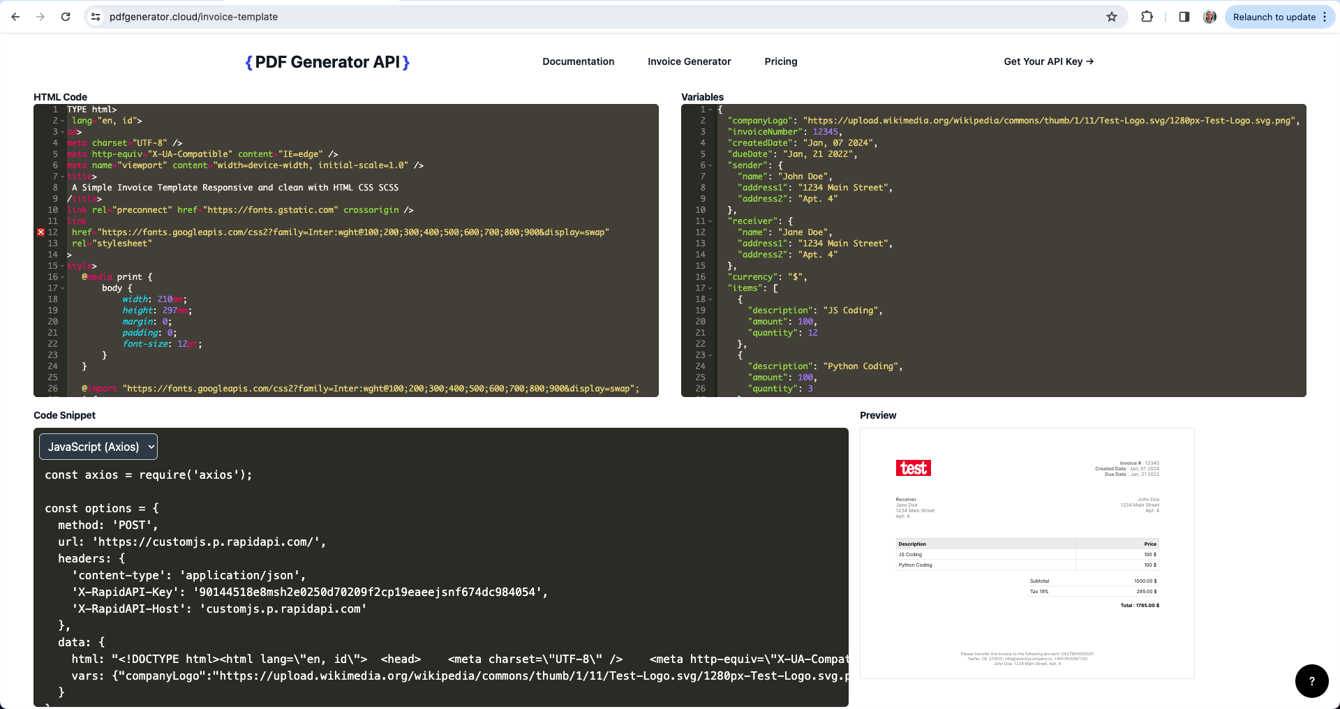 PDF Jeneratör API - PDF dosyaları oluşturma kolaylaştırılmış medya 2