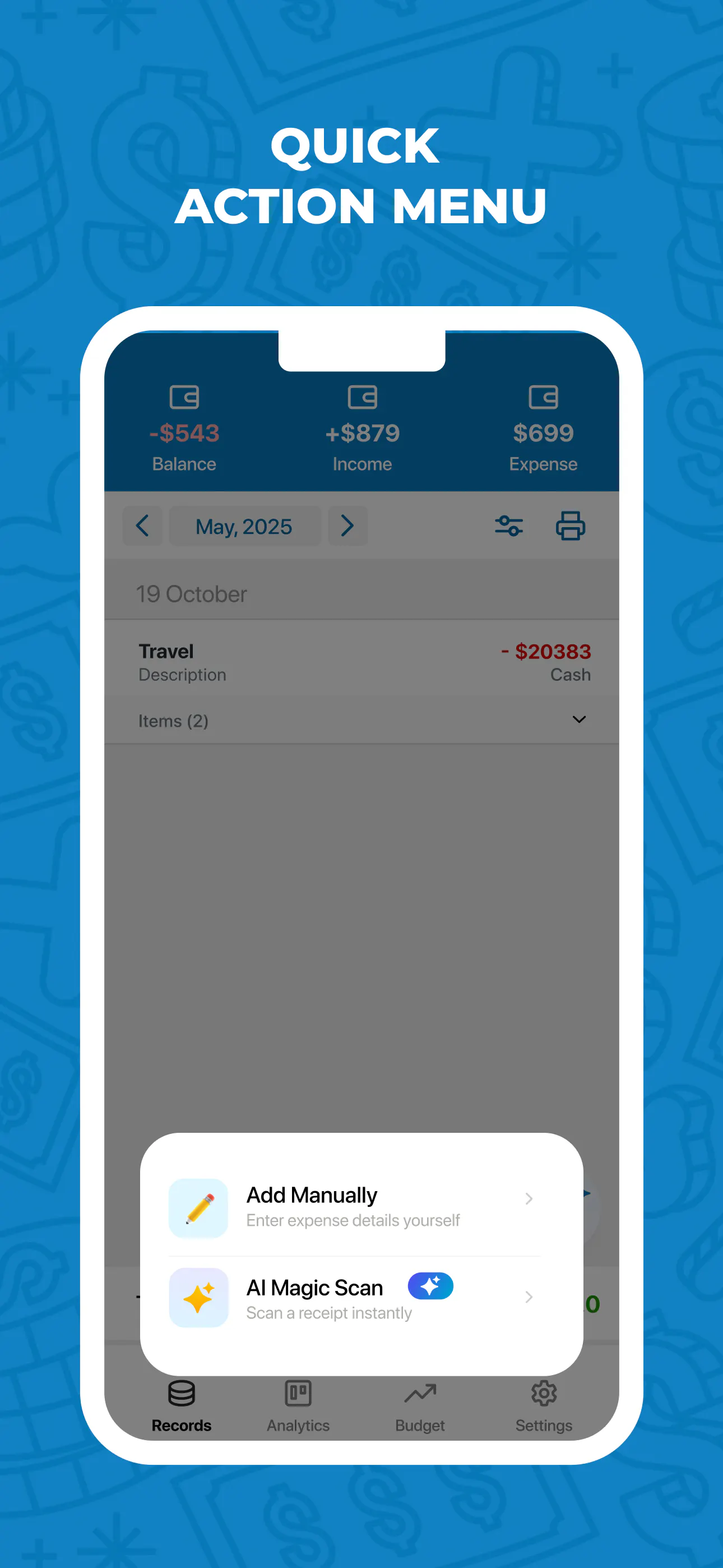 AI Expense Notebook gallery image