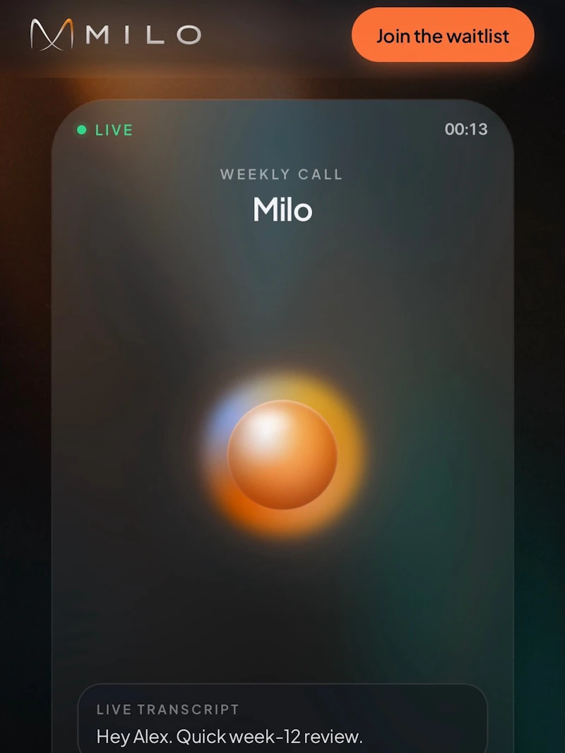 MILO screenshot 2