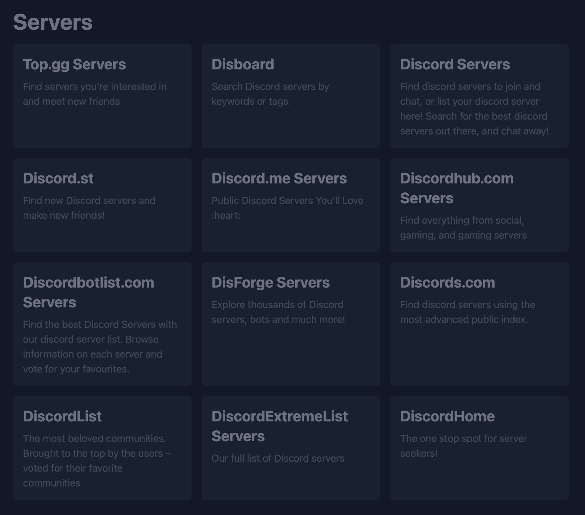 Discord List List media 1