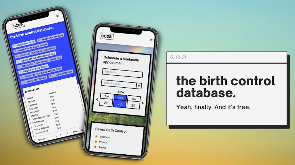 The Birth Control Database gallery image