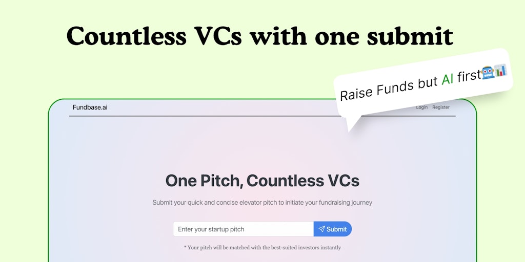 FundBase - Raise Funds but AI first