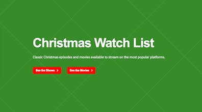 Christmas Watch List gallery image