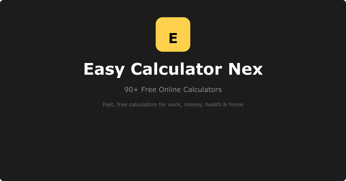 NexCalc – Free Online Calculators gallery image