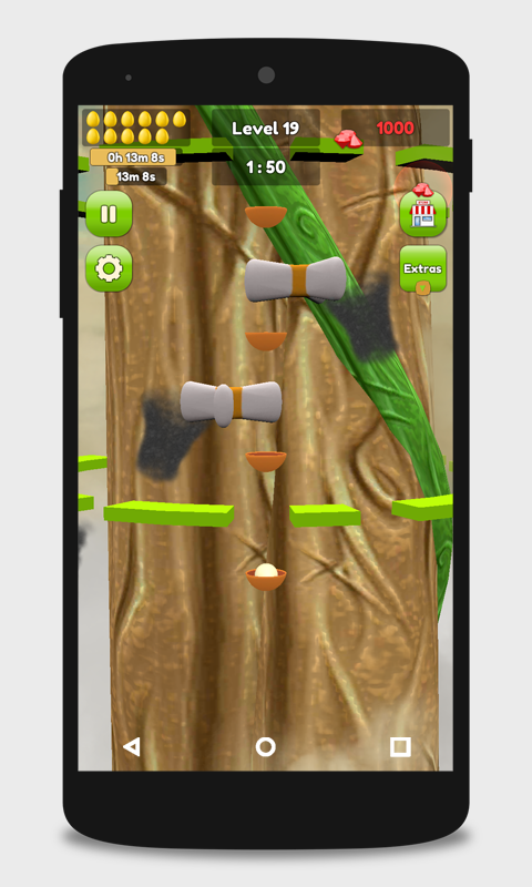 El juego de huevo: lanzamiento de huevo - El juego de lanzamiento de huevos.Una increíble aventura en salto de huevos en 3D media 4