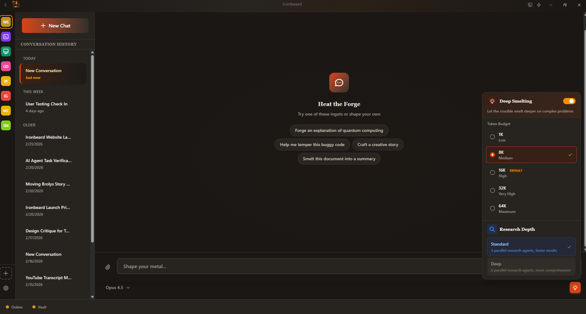 Ironbeard - Your AI OS gallery image