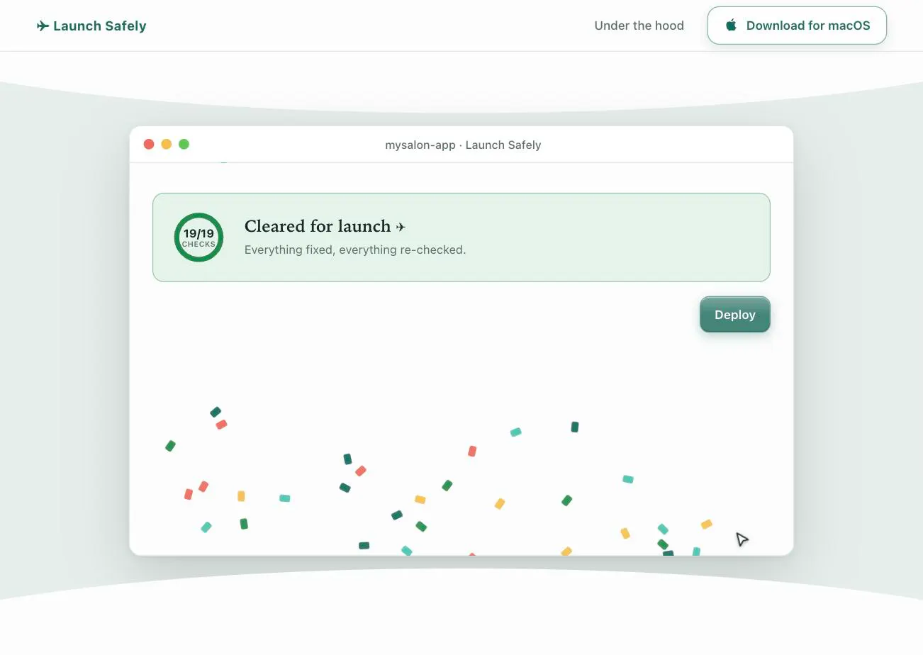 LaunchSafely.ai screenshot 4