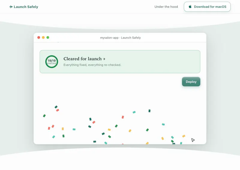 LaunchSafely.ai screenshot 4