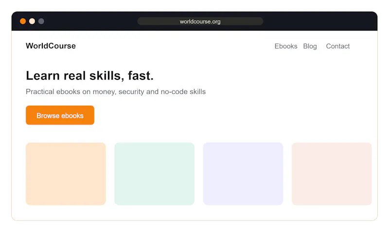 worldcourse screenshot 3