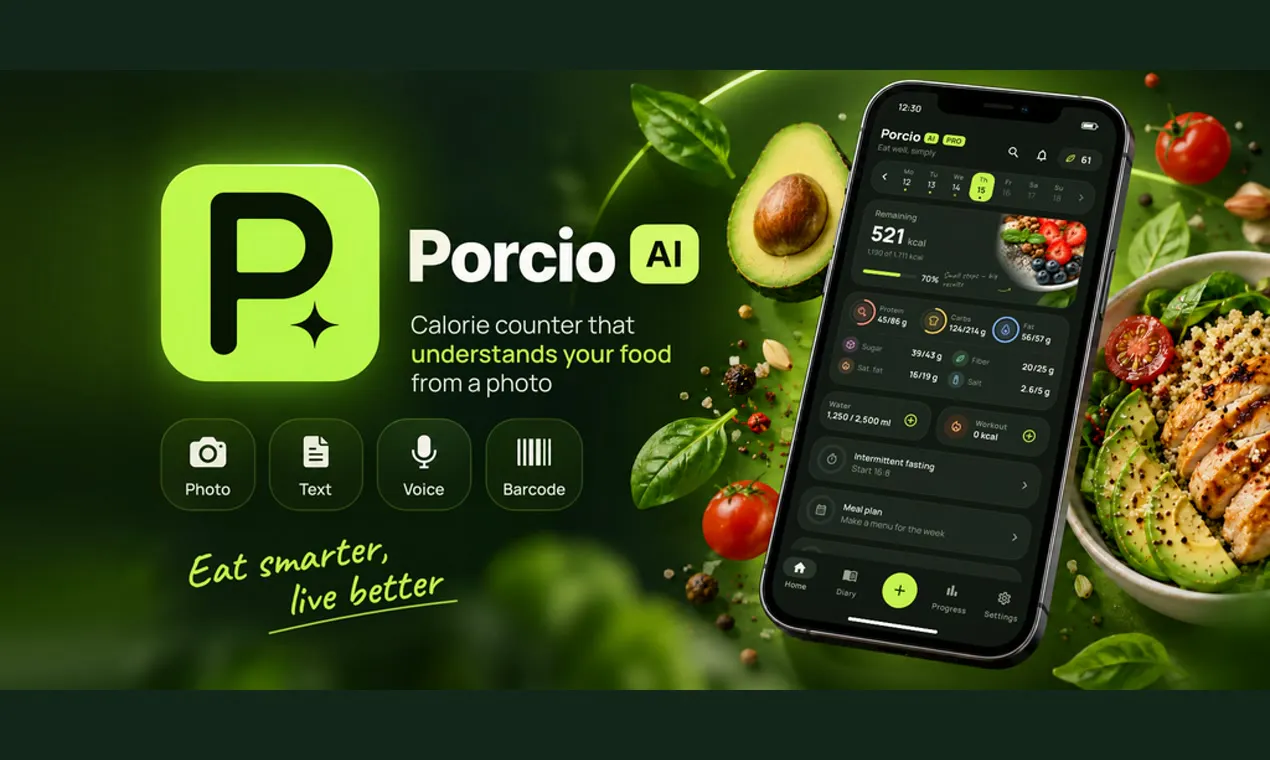 Porcio AI: Calorie Counter gallery image