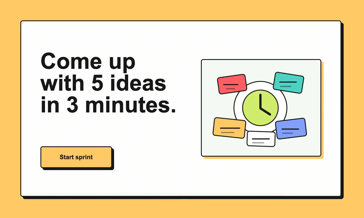 Daily Idea Sprint screenshot 1