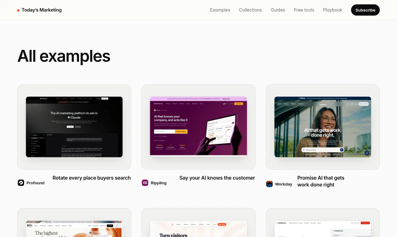 Today's Marketing gallery image