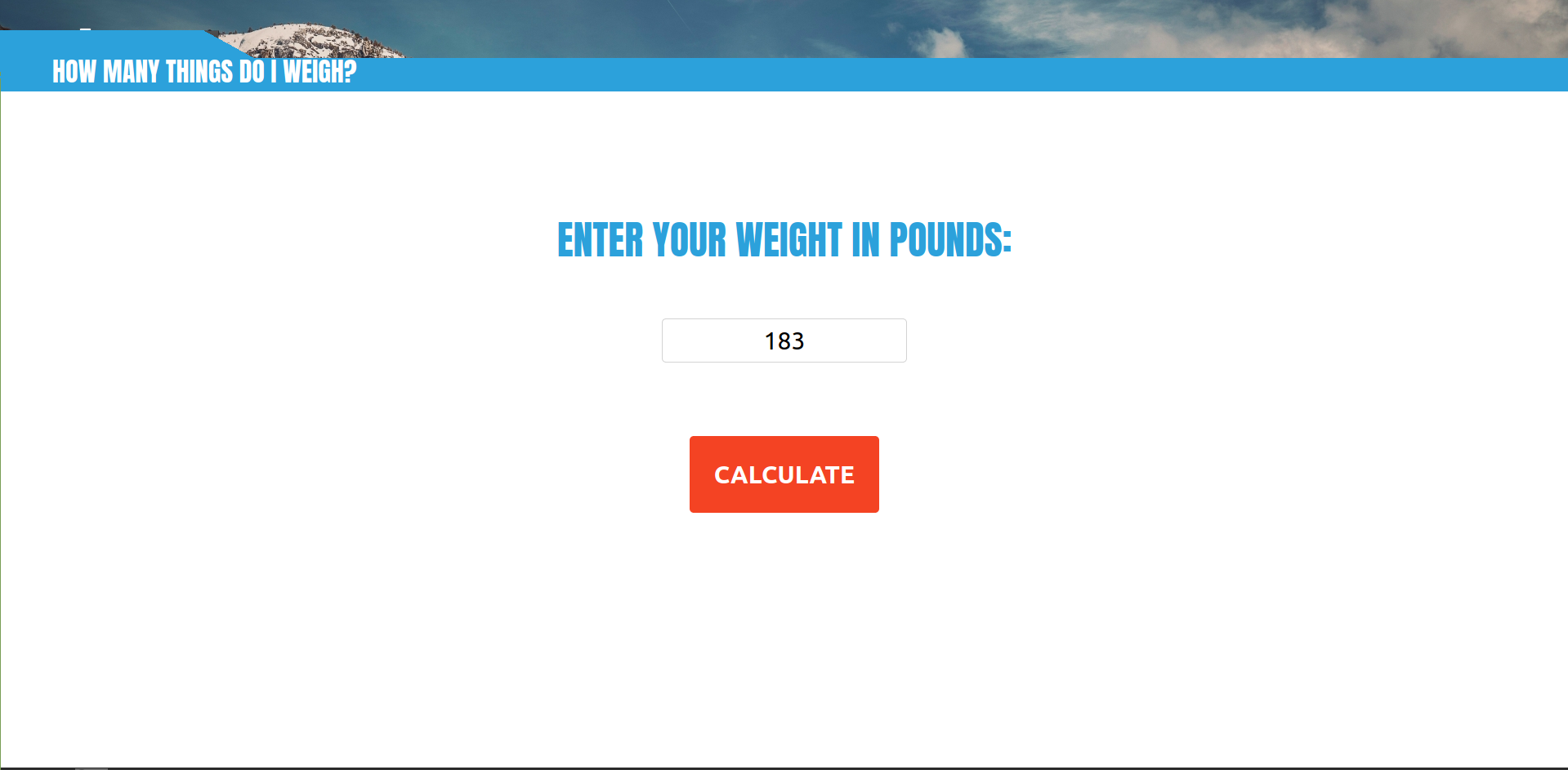 How Many Things Do I Weigh? gallery image