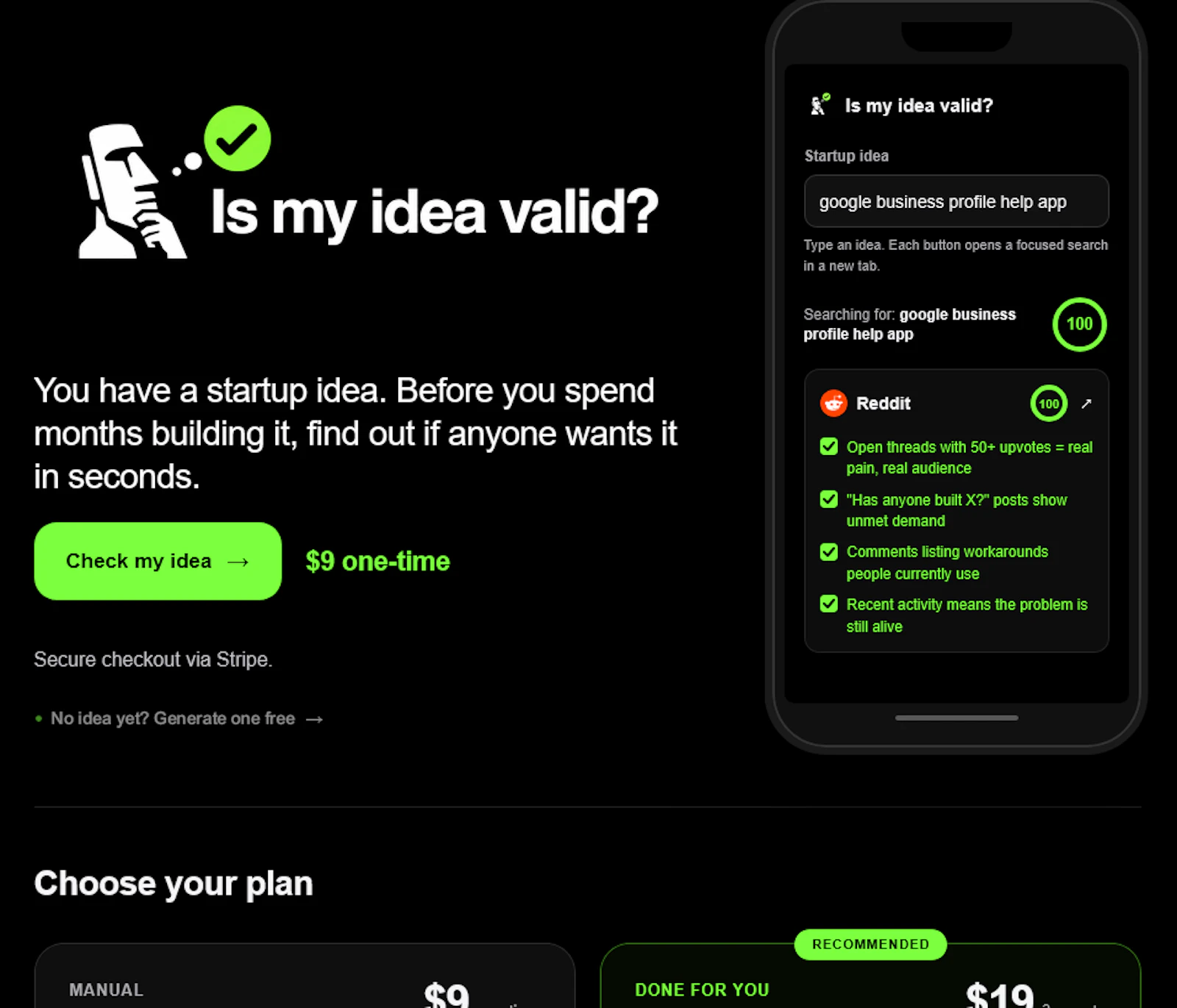 Is My Idea Valid? Startup Idea Validator screenshot 4