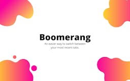 Boomerang media 1
