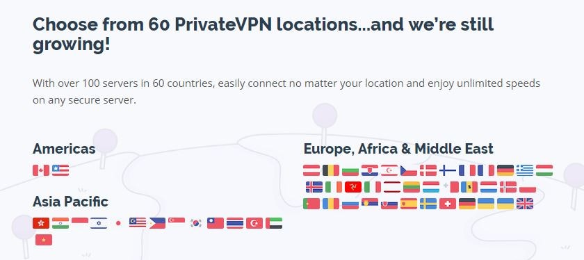 PrivateVPN gallery image