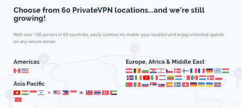 PrivateVPN gallery image