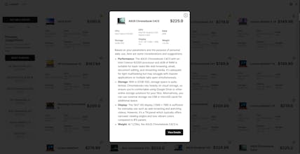 Laptop0: Laptop Prices & AI Suggestions gallery image