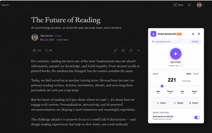 Smart Autoscroll Pro gallery image