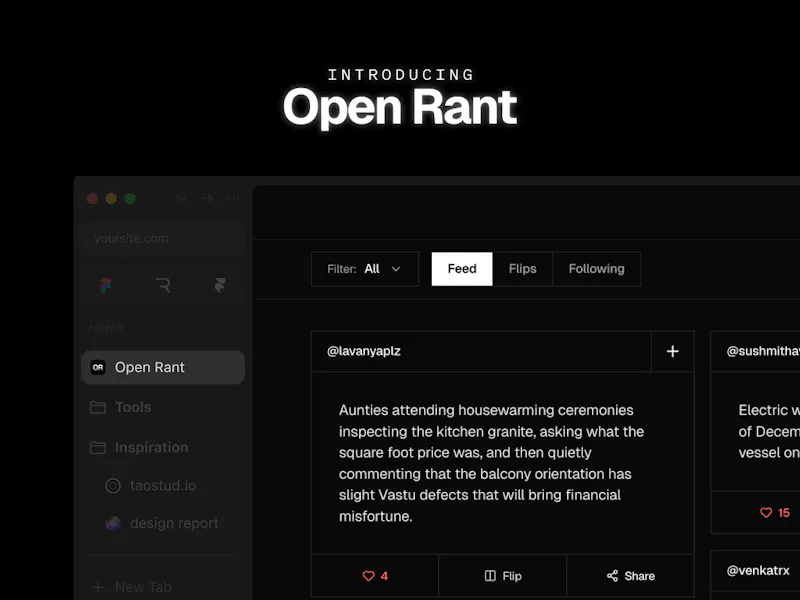 Open Rant screenshot 1