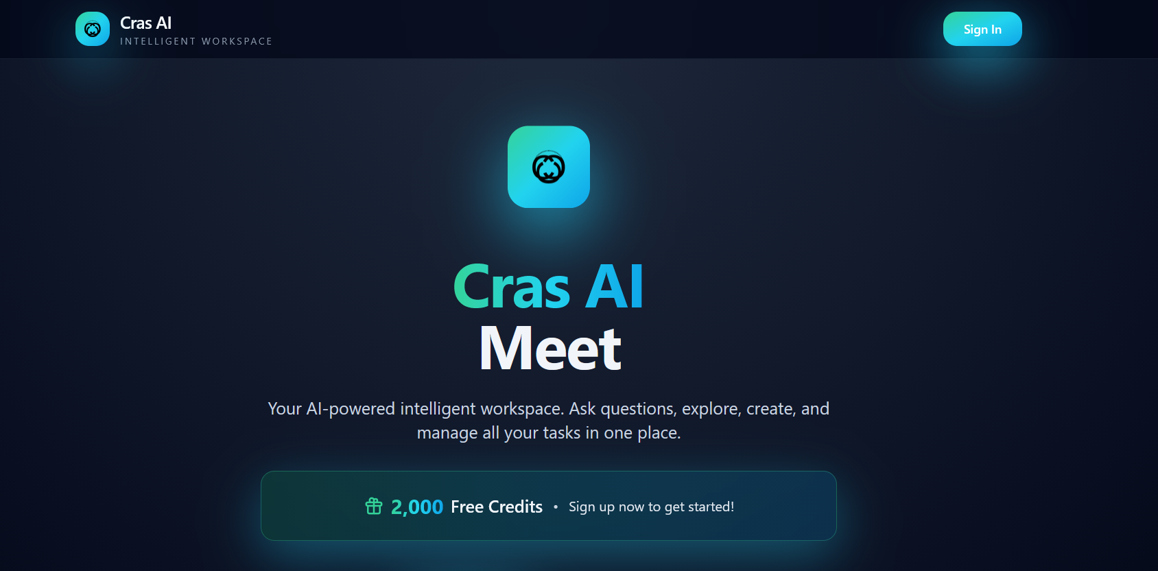 CrasAI - Screenshot 2 showing product features and functionality