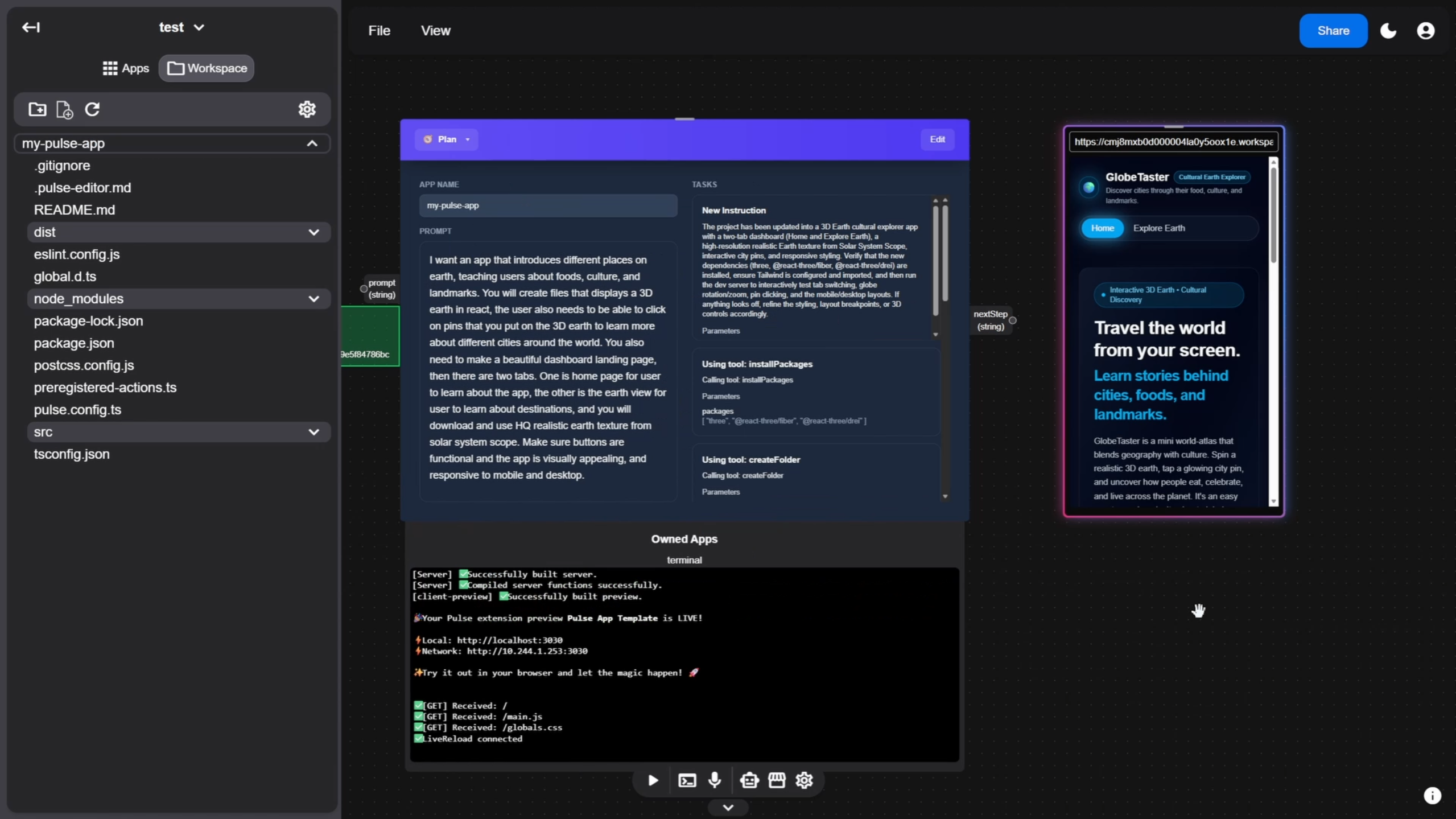 Pulse Editor - Screenshot 3 showing product features and functionality