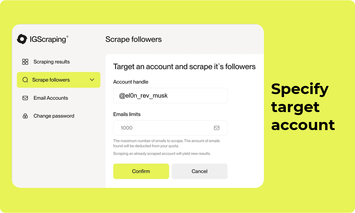 IGScraping - Find verified emails from Instagram followers & influencers medya 4
