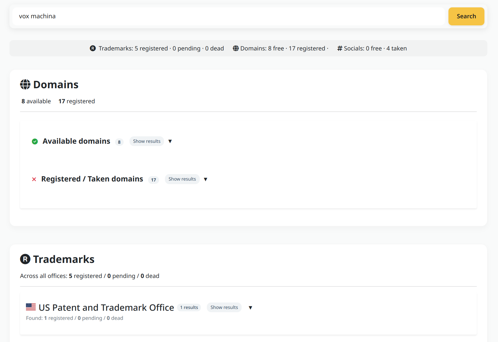 Brandinium - Screenshot 5 showing product features and functionality