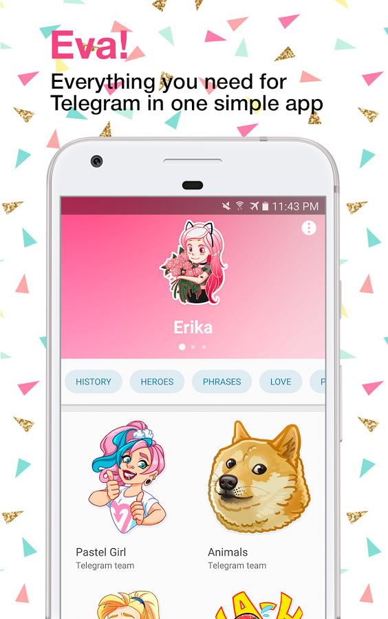 Eva: Everything for Telegram gallery image