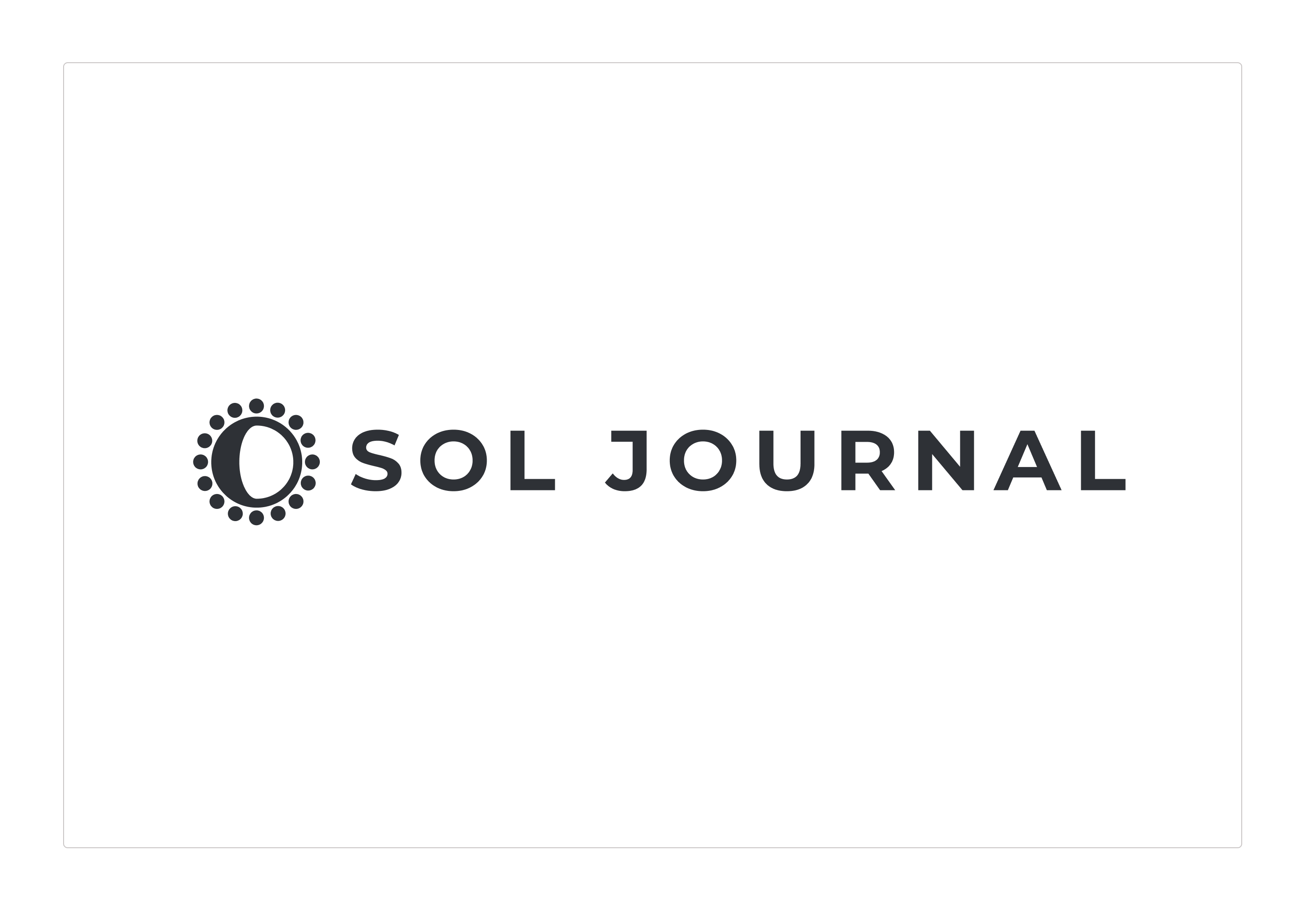 Sol Journal Image