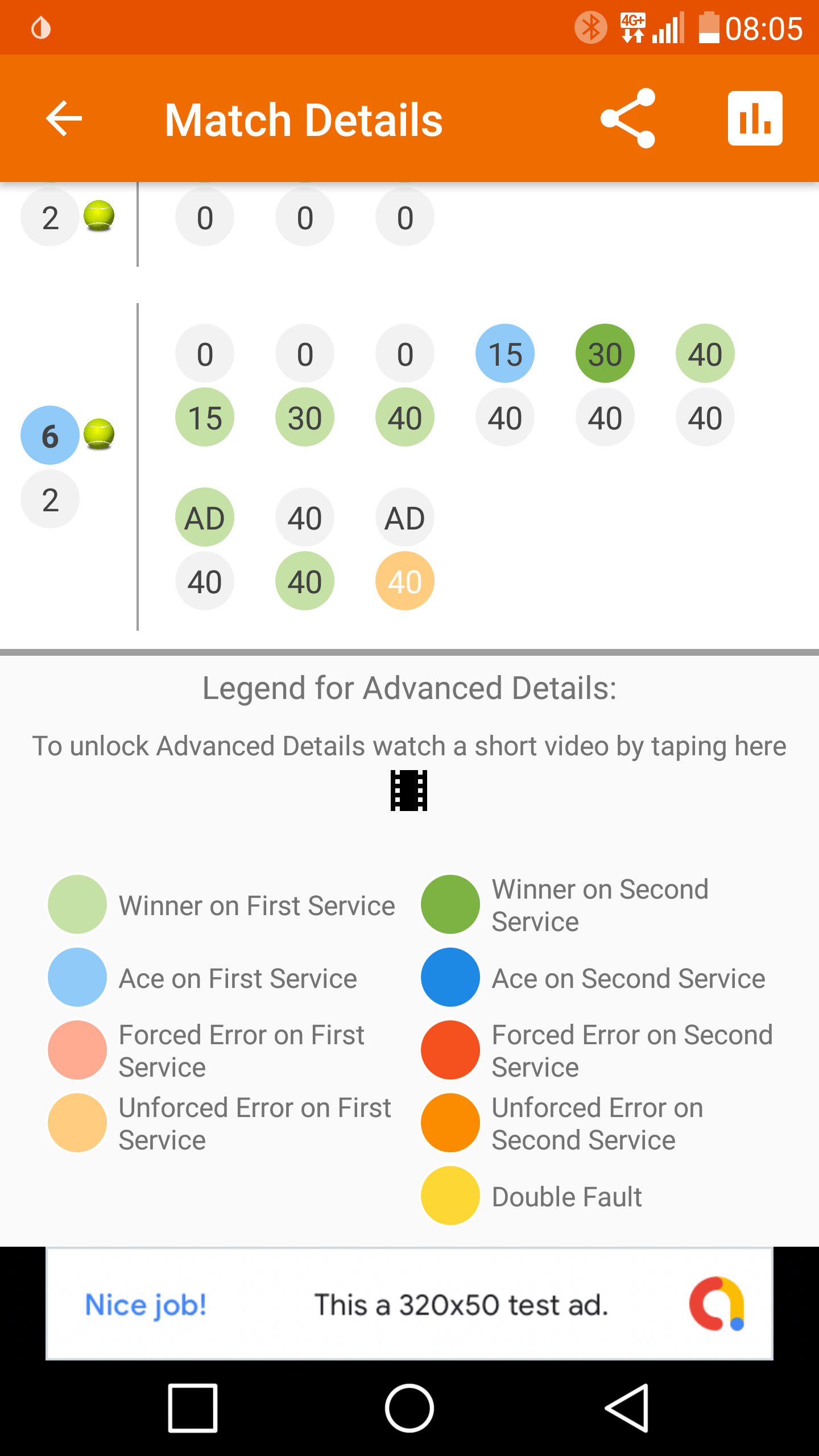 Rally - Tennis Score Keeper app gallery image