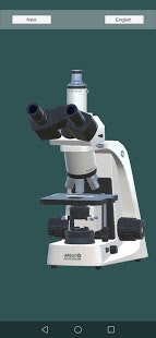 Microscope parts 3D model gallery image
