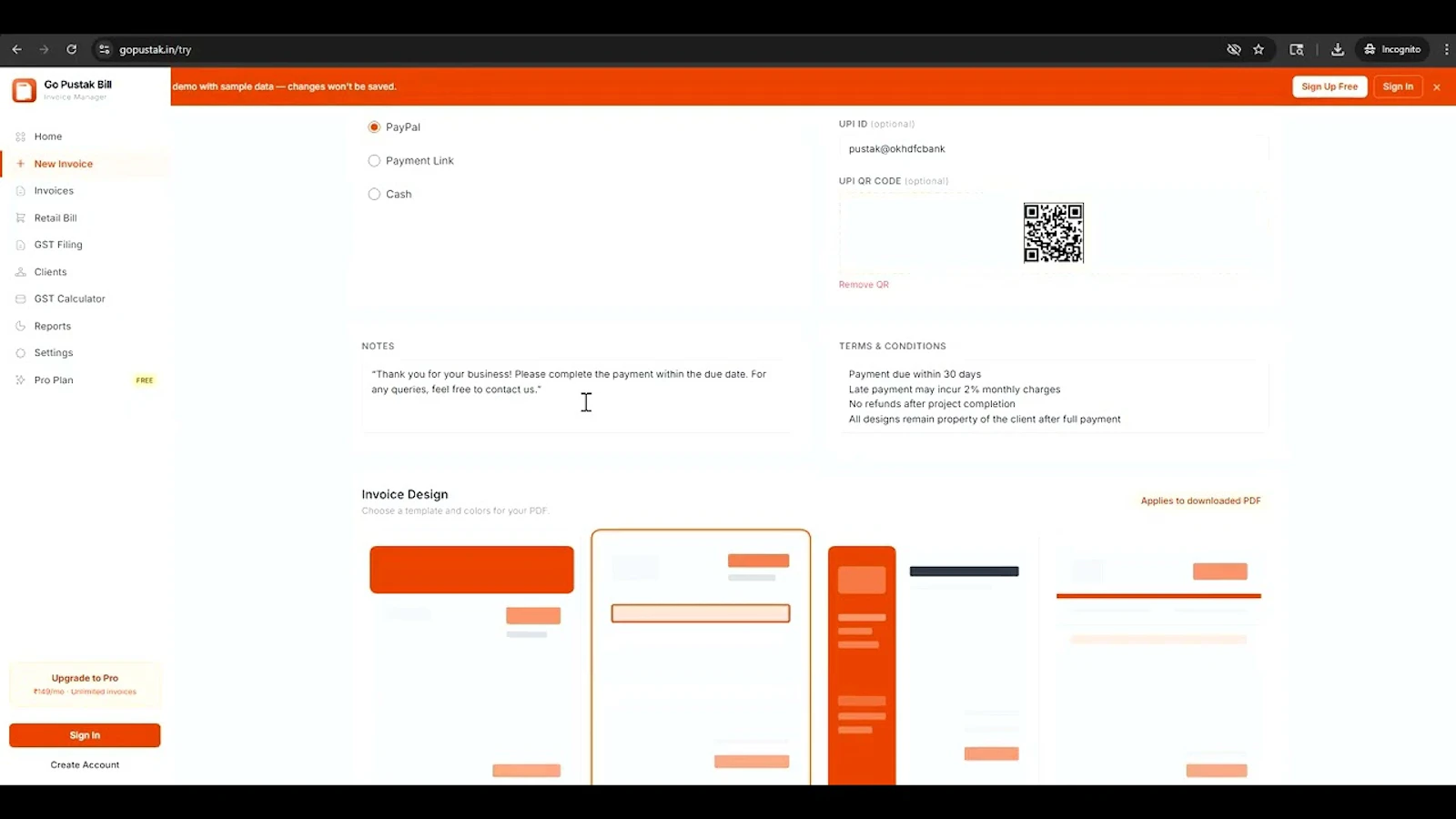 Go Pustak Bill screenshot 1 (video preview)
