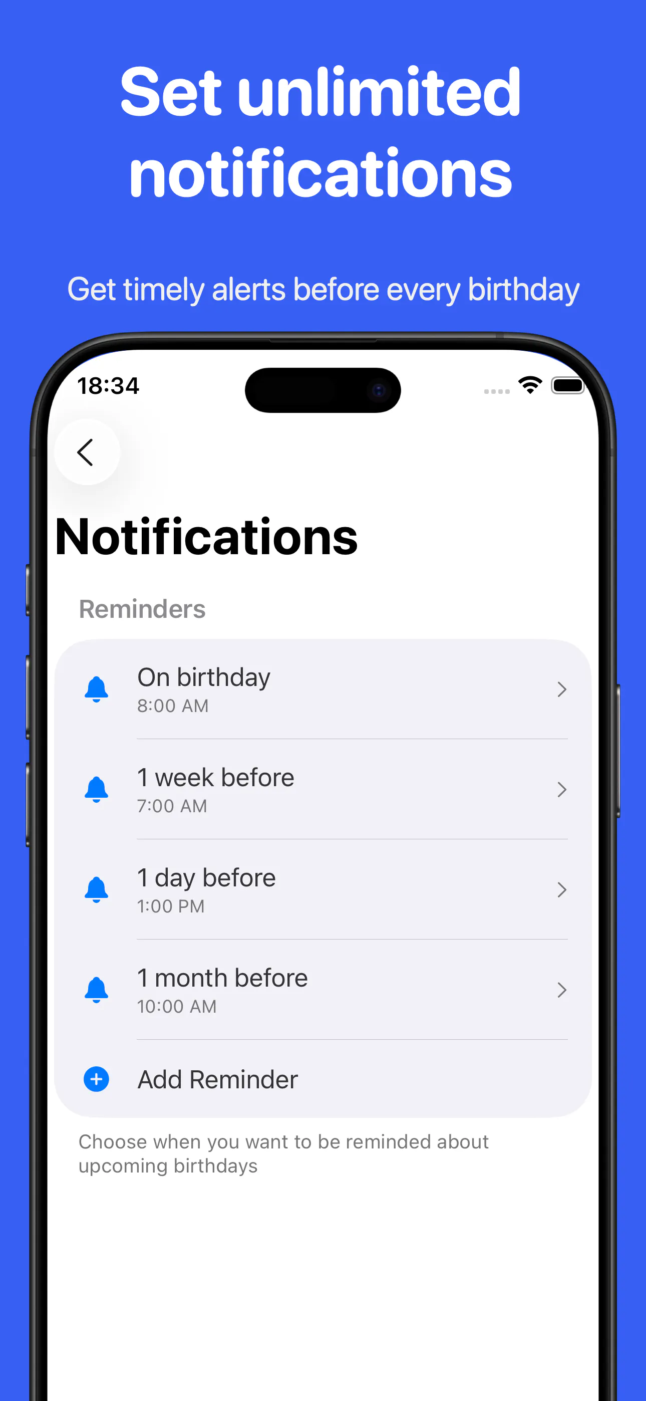 CandlesUp - Birthday Reminder gallery image