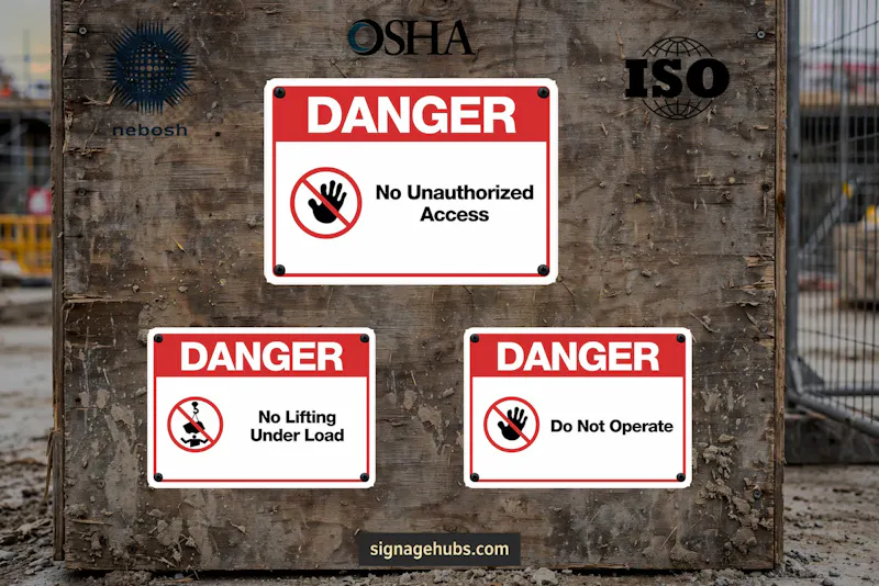 Construction Safety Signage Full Pack screenshot 1